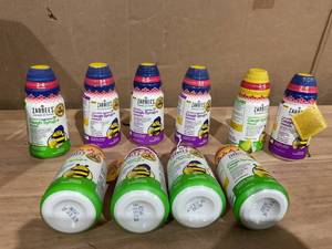 lot 413 image: LOT OF 10 Zabees Cough Syrup  Mucus 2-6 Years