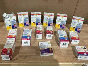 lot 424 image: LOT OF 15 Miscellaneous Equate Childrens Medicine