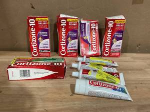 lot 429 image: LOT OF 9 Cortizone Medicine
