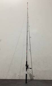 lot 618 image: Ozark Trail Grit Stick Spinning Fishing Rod, Heavy Action