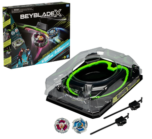 lot 147 image: Beyblade X Xtreme Battle Set with Beystadium, 2 Right-Spinning Battling Tops, and 2 Launchers