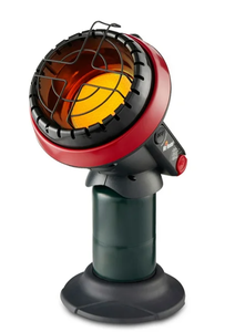 lot 150 image: Mr. Heater 3800 BTU IndoorOutdoor Little Buddy Propane Heater
