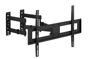 lot 154 image: Onn. Corner Full Motion TV Mount for 37-70 TVs