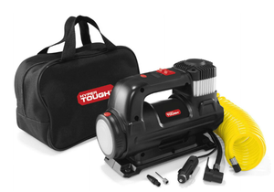 lot 182 image: Hyper Tough DC 12V Heavy Duty Direct Drive Digital Tire Inflator with Detachable LED Light