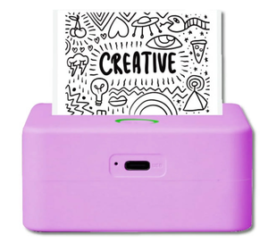 lot 187 image: Core Innovations CTP500 Wireless Mini Portable Inkless Thermal Printer & Label Maker  Paper, Android & iOS