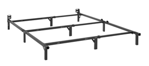 lot 637 image: Mainstays 7 TwinFullQueen Size Adjustable Metal Bed Frame