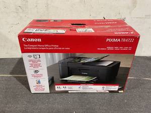 lot 196 image: Canon PIXMA TR4722 All-in-One Wireless InkJet Printer with ADF, Mobile Print and Fax