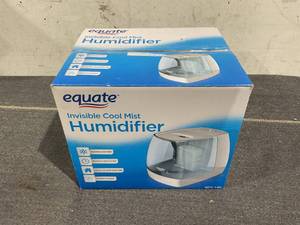 lot 198 image: Equate 1.1 Gallon 250 Sq ft Invisible Cool Mist Humidifier