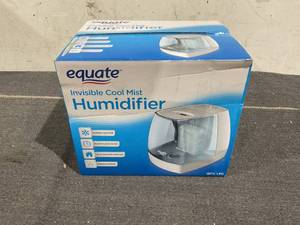 lot 202 image: Equate 1.1 Gallon 250 Sq ft Invisible Cool Mist Humidifier