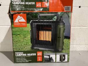 lot 581 image: Ozark Trail 10,000 BTU Portable Propane Heater