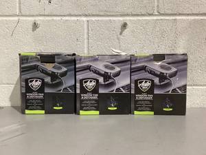 lot 608 image: LOT OF 3 Auto Drive 12-Volt Window Fan & DeFogger 2 in 1