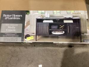 lot 676 image: Better Homes & Gardens Oaklee TV Stand for TVs up to 70