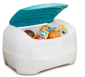 lot 451 image: Little Tikes Play n Store Toy Chest