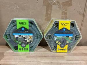 lot 715 image: LOT OF 2 Hydro Tech 50 & 100 Expandable Burst Proof Hose