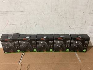 lot 73 image: LOT OF 5 PowerA FUSION Pro 4 Wired Controller for Xbox Series XS