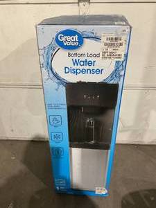 lot 70 image: Great Value Bottom Loading HotColdRoom Temp. Water Dispenser