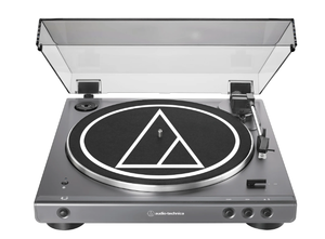 lot 31 image: Audio-Technica AT-LPGO-BT Fully Automatic Wireless Bluetooth Belt-Drive Turntable with Dust Cover