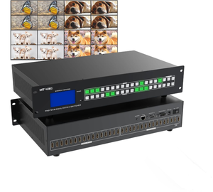 lot 55 image: MT-VIKI 4K HDMI Matrix Switch 16X16 Support Web GUI