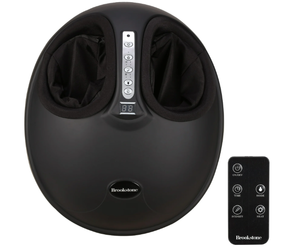 lot 76 image: Brookstone Foot Massager, 360-Degree Air Compression, Compact and Portable