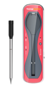 lot 302 image: ThermoPro TempSpike 500FT Truly Wireless Meat Thermometer Bluetooth enabled with LED indicator