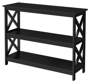 lot 677 image: Yaheetech Console Table 3 Tier