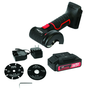 lot 686 image: Hyper Tough 20V Max Brushless Cordless Cut-Off Tool with 1.5Ah Lithium-Ion Battery and Charger