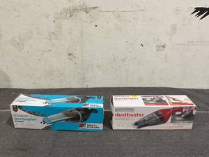 lot 325 image: LOT OF 2 Black  Decker Duster Buster Vacuum