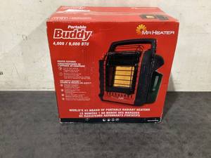 lot 689 image: Mr. Heater Brand Portable Buddy 9,000 BTU Outdoor Camping Liquid Propane Heater