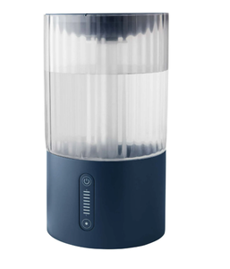 lot 330 image: Mainstays Round Ultrasonic Cool Mist Top Fill Humidifier with Aroma, Blue