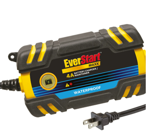 lot 342 image: Everstart Maxx 4 Amp Waterproof 12v Automotive and Marine Battery Charger