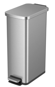 lot 239 image: Better Homes & Gardens 7.9 Gallon Slim Kitchen Step Trash Can