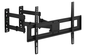 lot 245 image: Onn. Corner Full Motion TV Mount for 37-70 TVs