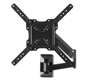 lot 277 image: Onn. Full Motion Spring-Assisted TV Wall Mount, Supports 24 - 65 TVs - Up to 66 lbs