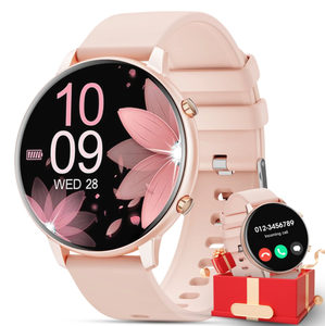 lot 606 image: Mingdaln 2025 New Womens Smart Watch 1.39 inch, with Answer Make Call Message Reminder Function, with Fitness Tracker, for Android iPhone Devices
