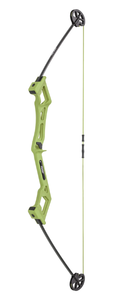 lot 708 image: Bear Archery Valiant Youth Bow Set Includes Arrows, Target, Finger Rollers, and Arrow Rest