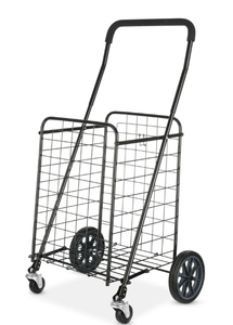 lot 710 image: Mainstays Adjustable Steel Rolling Cart