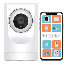 lot 714 image: Instachew Purrsight 360° Smart Wireless Pet 1080p HD Video Camera 2-Way Audio Mobile App Indoor Security