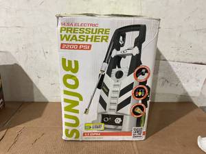 lot 225 image: Sun Joe SPX2790-MAX  Electric Pressure Washer  2200 PSI Rated Pressure  Included Foam Cannon