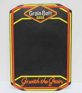 lot 84 image: Great Looking Vintage GRAIN BELT Raised Neon Lettering Advertising Beer Sign