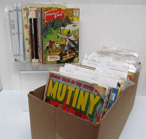 lot 122 image: Estate Lot of Vintage Comic Books