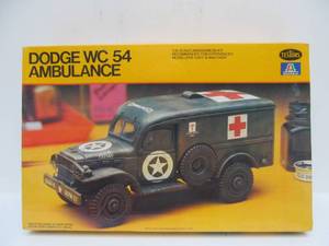 lot 99 image: NOS Unopened Vintage Testors Dodge Ambulance Military Truck Model Kit
