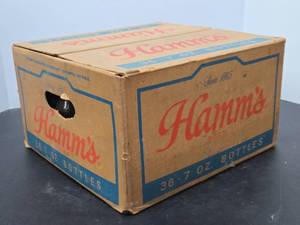 lot 228 image: Vinateg HAMMS Beer Case wSchmidt & Hamms Bottles
