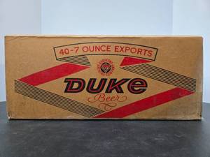 lot 232 image: Vinateg DUKE BEER Advertising Case
