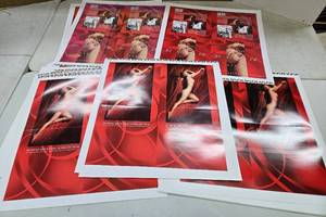 lot 214 image: Lot of Approx 100 Marylin Monroe Calendar Prints