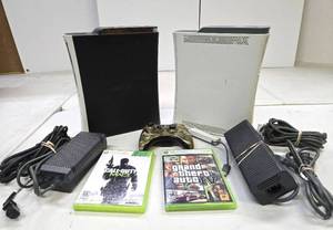 lot 298 image: 2 XBOX 360 Game Systems wCords & Controller
