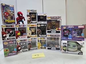 lot 305 image: Large Lot of New in Box FUNKO POP Figure #3