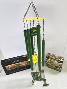 lot 313 image: JOHN DEERE Items - Wind Chime & 2 Complete Puzzles