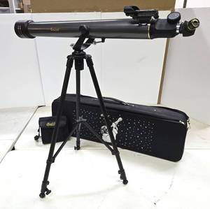 lot 302 image: Like-New GALILEO Telescope & Binocular Set wCase & Stand