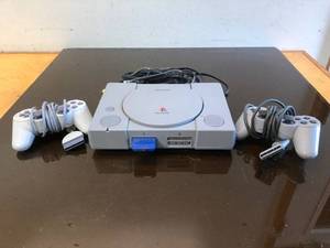 lot 343 image: Nice Condition PlayStation PS1 Video Game System