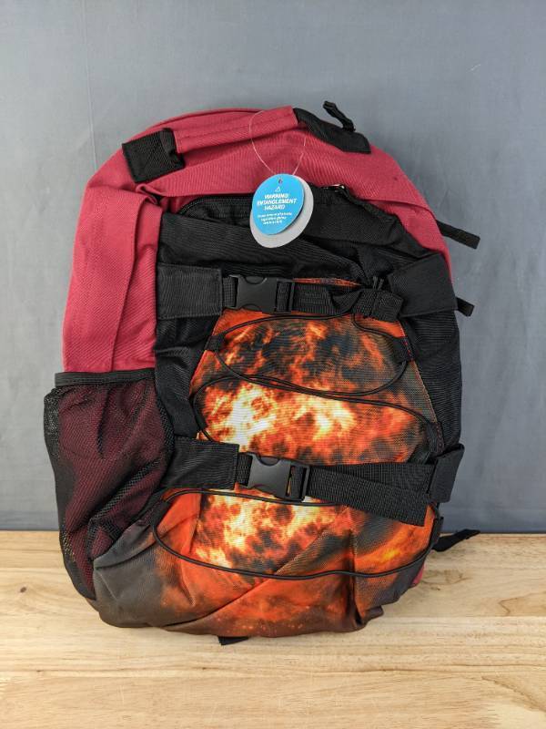 lot 81F image: Brand New Choco Mocha Fire Camo Backpack N